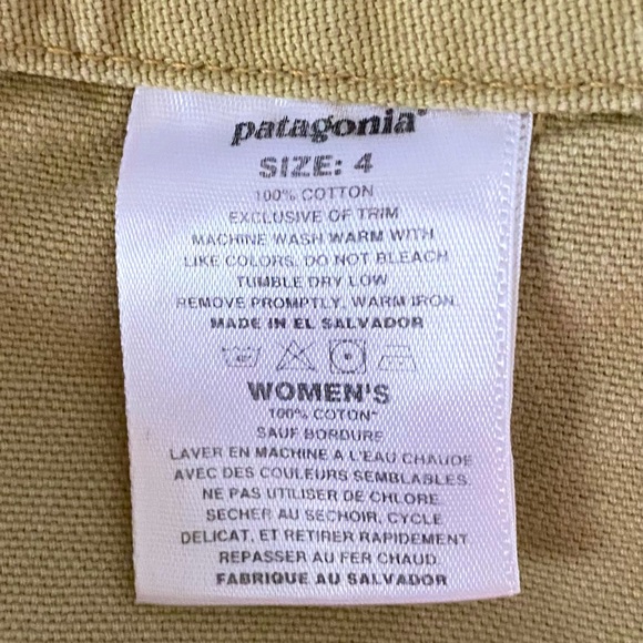 Patagonia Canvas woman short size 4 - Picture 5 of 8